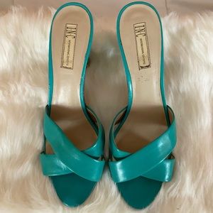 Green heels size 11